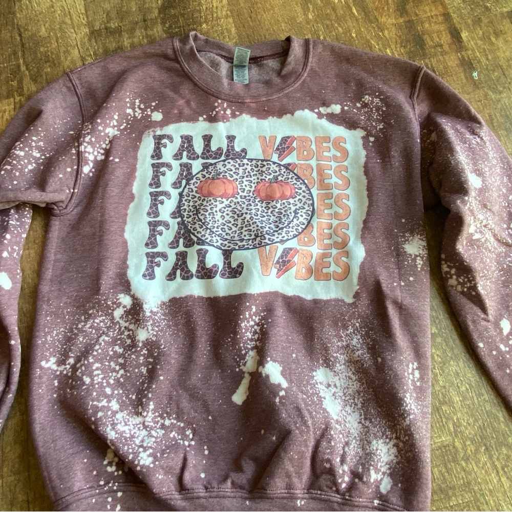 Super cute fall vibes sweatshirt